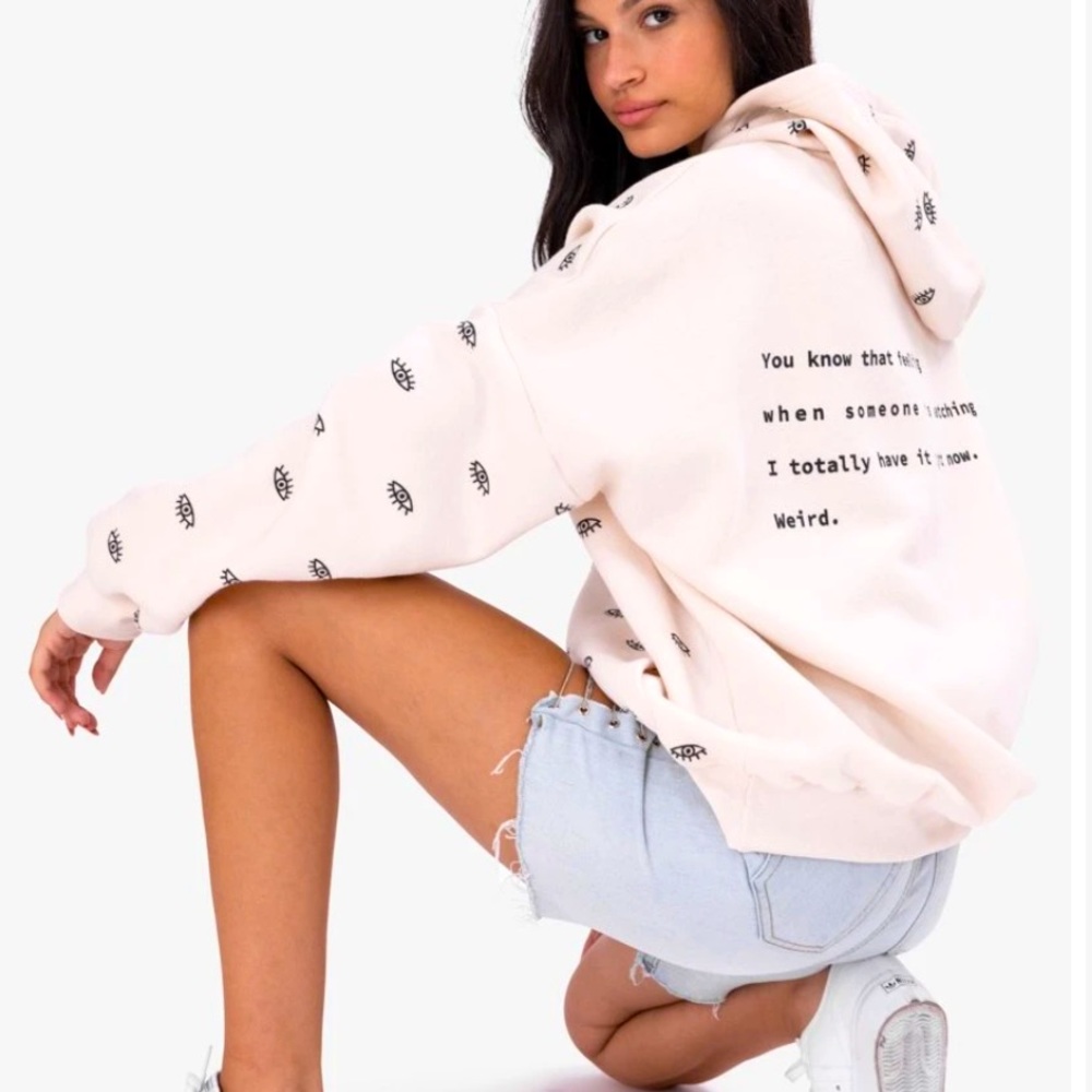 Eyes oversized hoodie